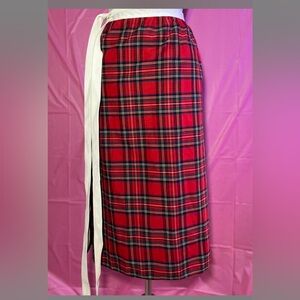 Reversible Plaid Women's Skirt